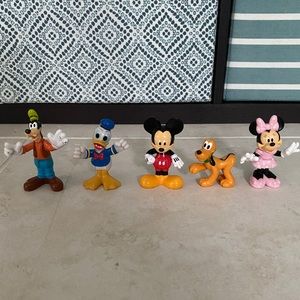 Set of Five Disney Figurines